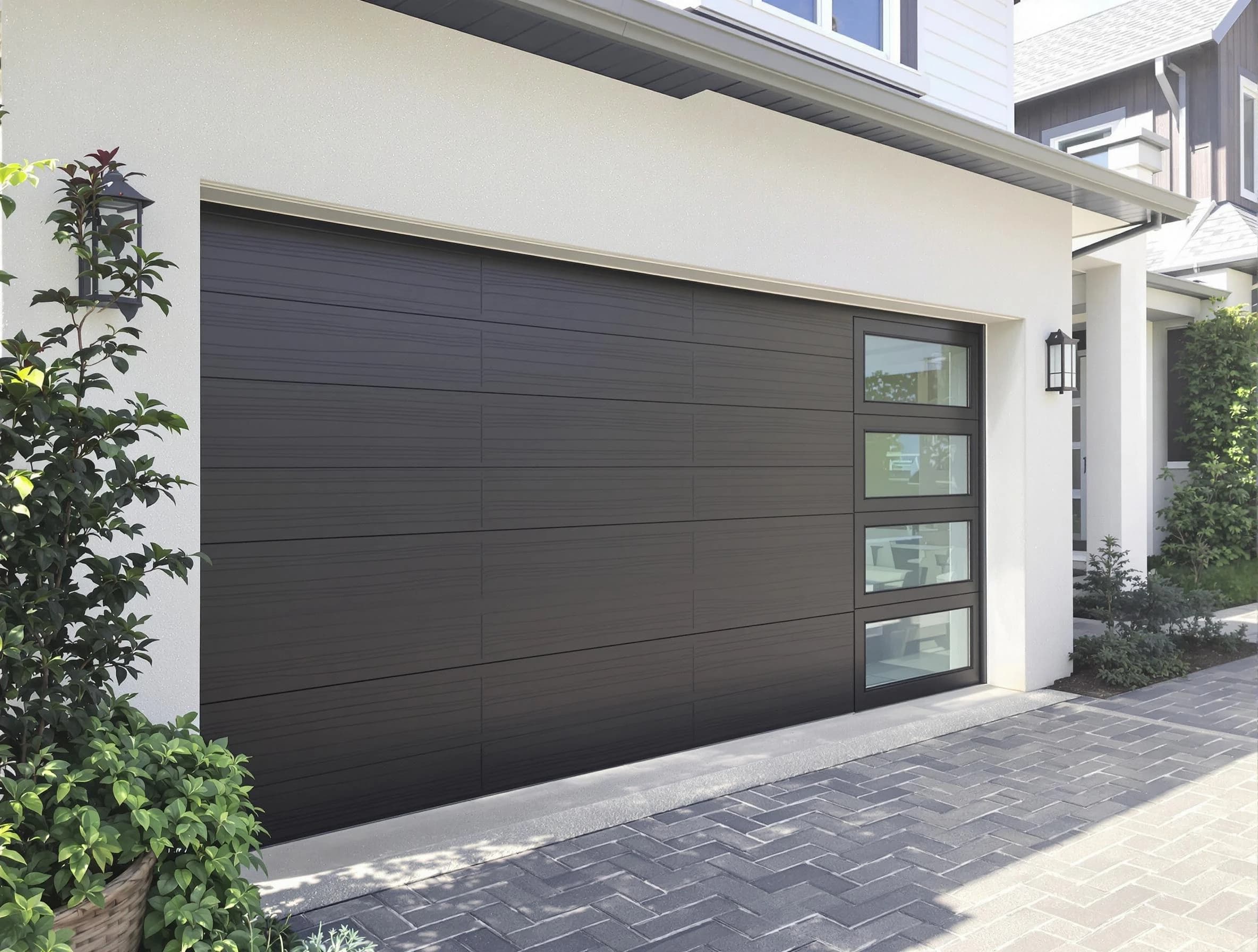 Custom garage door installation by Bergenfield Garage Door Repair in Bergenfield